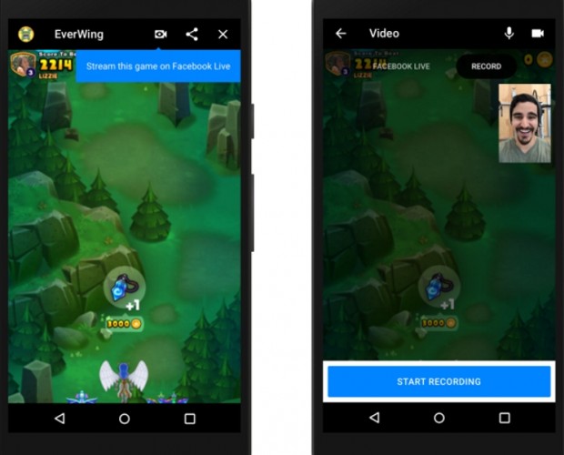 Facebook brings livestreaming and video chat to Messenger games